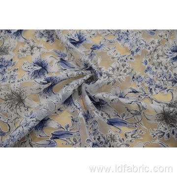 Beautiful Cotton Polyester Burn Out Lace Fabric